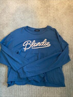 Zutter Blondie cropped long sleeve